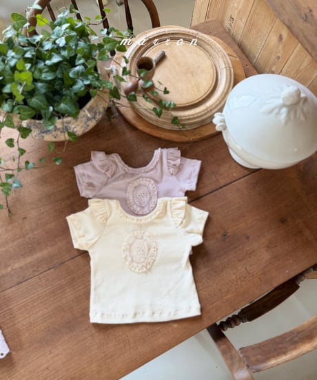 3[予約]marron butter t-shirt(XS-L)