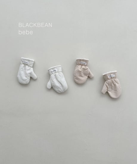 7[予約]blackbean baba bebe padded gloves(baby)
