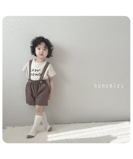 37[予約]nunubiel cool suspender pants