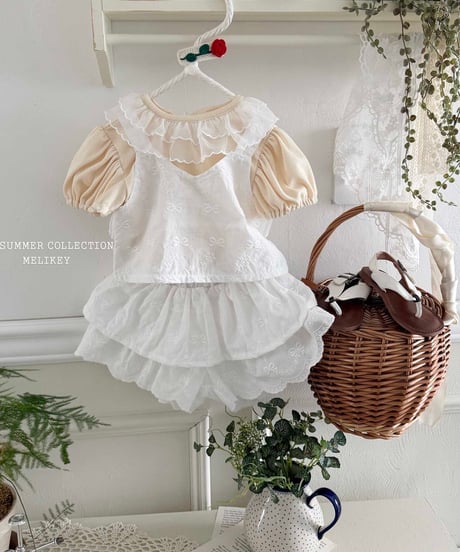 14[予約]melikey scarlet puff t