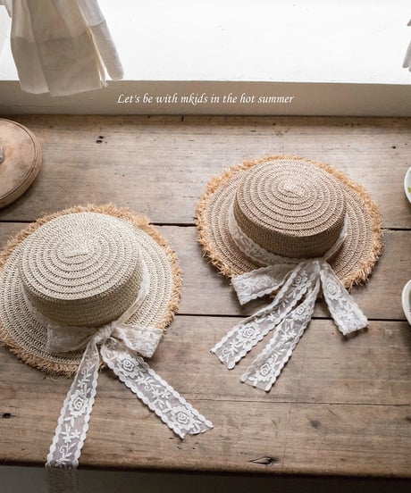[即納]mkids Mayo straw hat