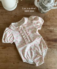 26[予約]La.camel rose swimwear