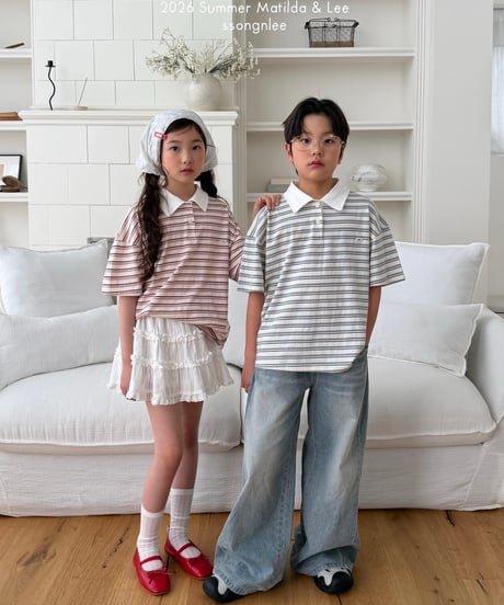 50[予約]matilda&lee jelly collar tee