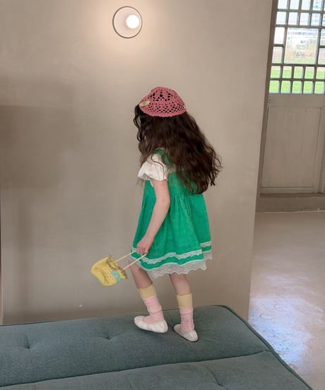 27[予約]aiai green tiara dress