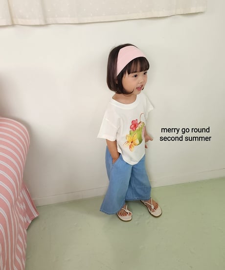 56[予約]merry go round coconut t-shirt