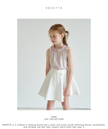 16[予約]ROSETTE pocari skirt(JS有)