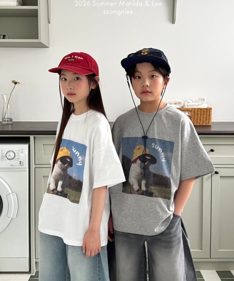 37[予約]matilda&lee sunny cat tee