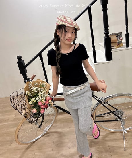 12[予約]matilda&lee unfoot strap tee