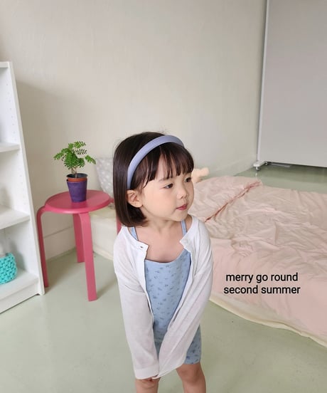 65[予約]merry go round flowy rib cardigan