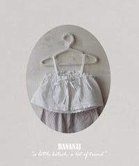 7[予約]BANANAJ butterfly blouse