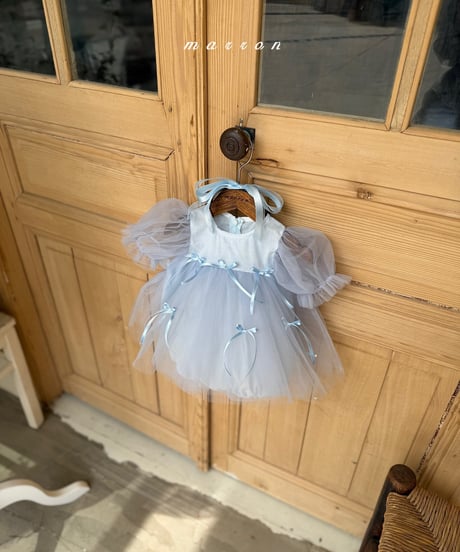 40[予約]marron ribbon suit(6-18m)