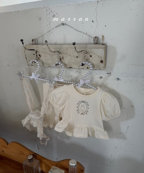 57[予約]marron rabbit hairband