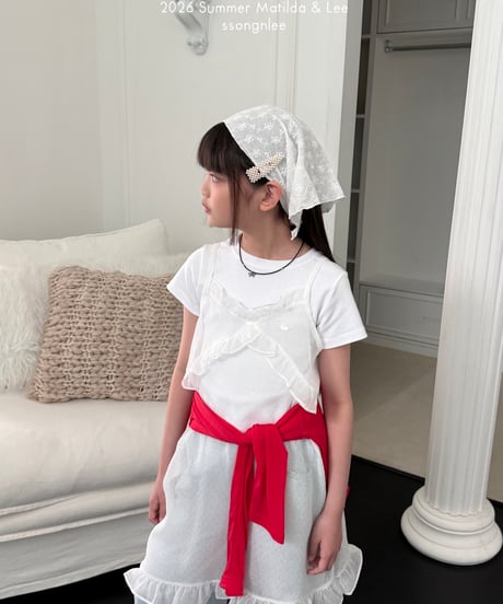 80[予約]matilda&lee see through frill ops
