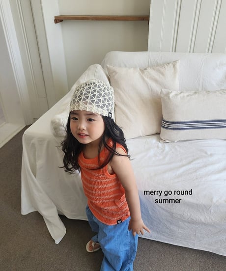 40[予約]merry go round st long tank top