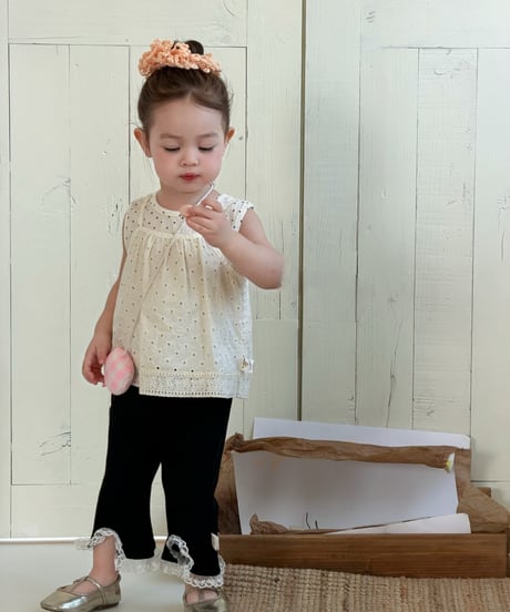 41[予約]mydaughter any lace stretch pants