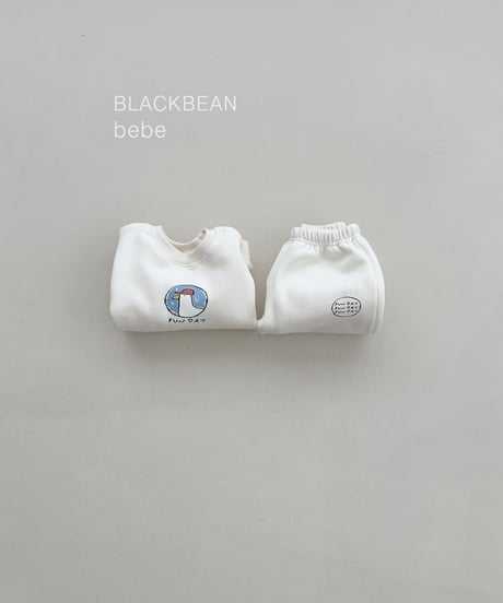 16[予約]blackbean day bebe set(baby)