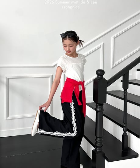 72[予約]matilda&lee lace school pants