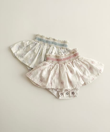 [即納]送料無料 mini beige skirt smoke bloomer
