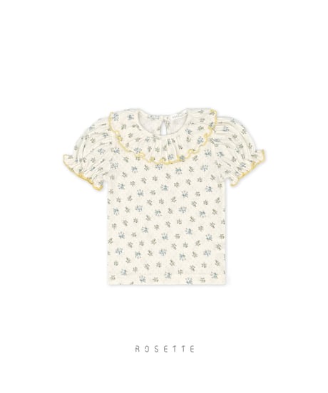 1[予約]ROSETTE coco shirring t-shirt