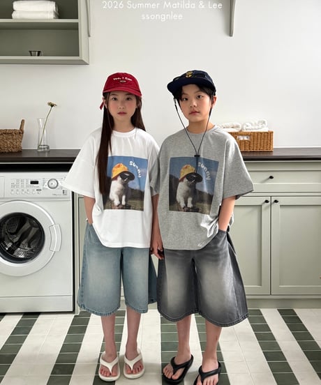 37[予約]matilda&lee sunny cat tee