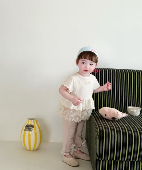 32[予約]mydaughter lovely lace tee