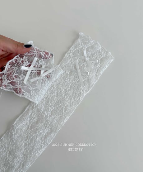 56[予約]melikey two two lace socks