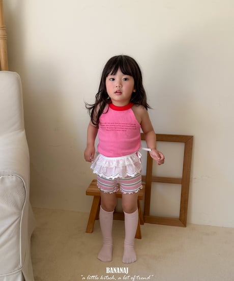 71[予約]BANANAJ wendy ribbed pants