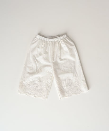 8[予約]Roa blanc embroidery pants