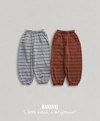 48[予約]BANANAJ bread loaf pants