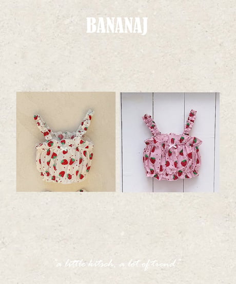 60[予約]BANANAJ pixie berry top