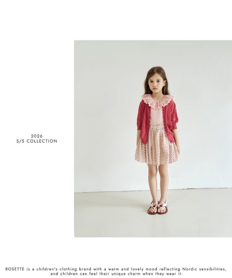 37[予約]ROSETTE jasmine cardigan