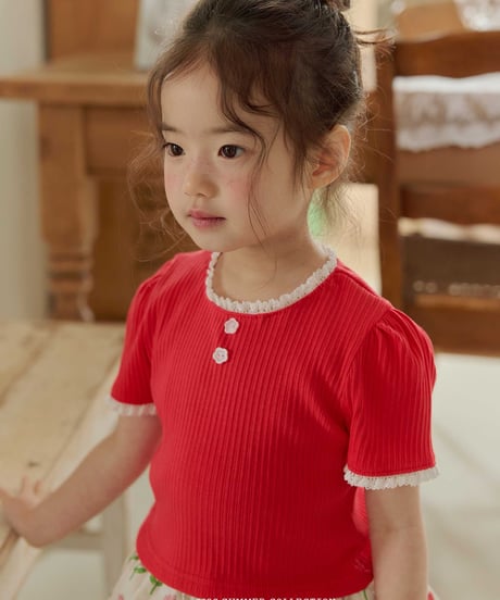 13[予約]melikey soft lace t