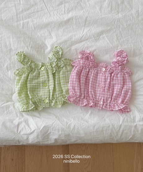 91[予約]ninibello myjju frill top