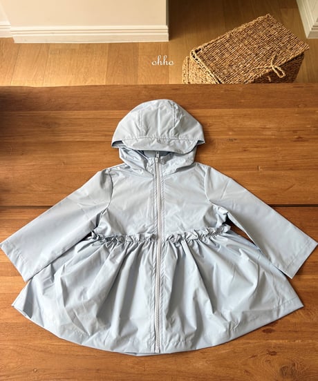 7[予約]ohho ohho frill rain jacket