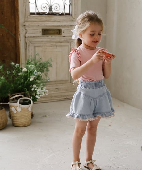 13[予約]FLO rose denim pants