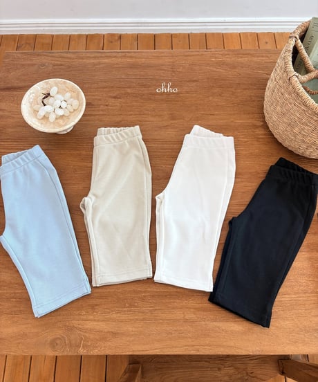 5[予約]ohho malang capri pants