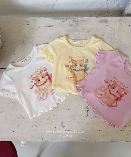 8[予約]melikey love cat t