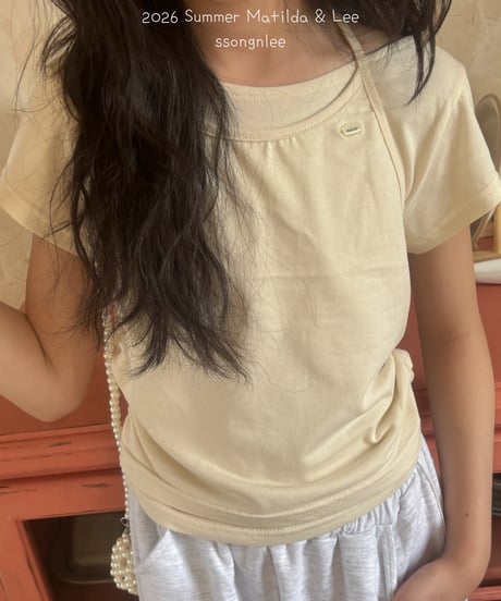 16[予約]matilda&lee halter neck layered tee
