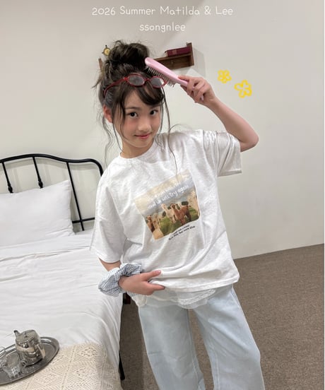 32[予約]matilda&lee alpaca tee