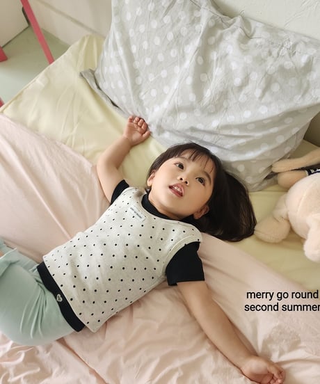 58[予約]merry go round jelly sleeveless set