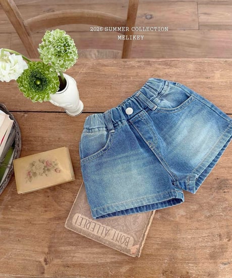 71[予約]melikey brush denim pants