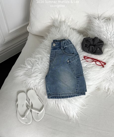71[予約]matilda&lee pocket denim pants