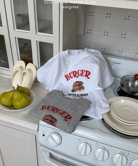 46[予約]matilda&lee burger tee
