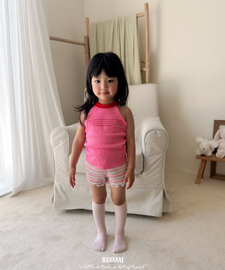 71[予約]BANANAJ wendy ribbed pants