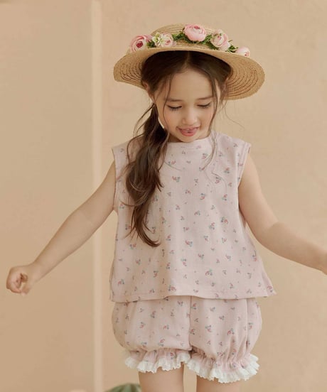 61[予約]melikey dindin frill sleveless t-shirt
