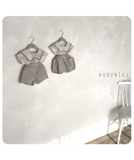 80[予約]nunubiel buckle bloomer