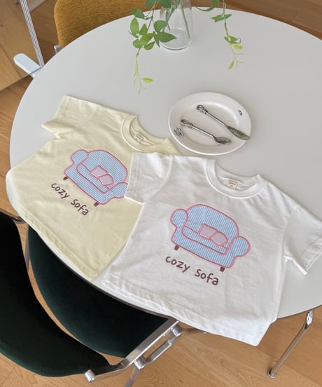 15[予約]ninibello cozy sofa short sleeve t-shirt