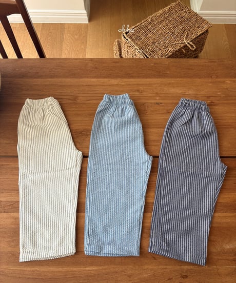 4[予約]ohho pepper strope pants