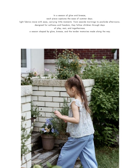 14[予約]ROSETTE sherbet blouse