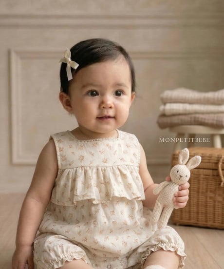 13[予約]elov&monpetitbebe rose jumpsuit